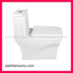 فرنگی کاتیا 71مروارید – قیمت خرید از نمایندگی – توالت مروارید خروجی به دیوار – یک تکه آکس 160