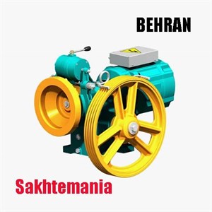 قیمت و خرید موتور آسانسور ایرانی بهران 6.1 کیلووات AC1 | موتور گیربکس BEHRAN شش نفره