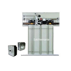 درب 80 نیمه کابین آسانسور اتوماتیک حریری تلسکوپی 2 لته ارتفاع 2 متر