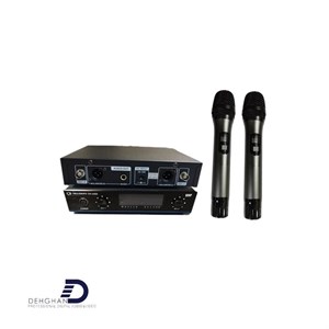 میکروفن بیسیم دو دستی نیوساند مدل DX-U222
