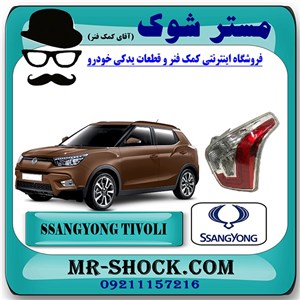 چراغ خطر عقب سانگ یانگ تیوولی برند اصلی سانگ یانگ موتور با تضمین اصالت