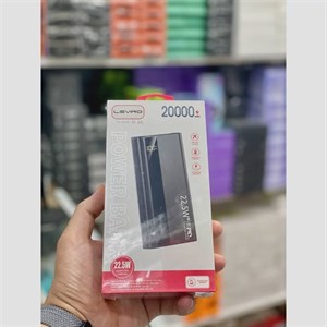 پاور بانک LEVINO N-38 ظرفیت 20000 میلی‌آمپر