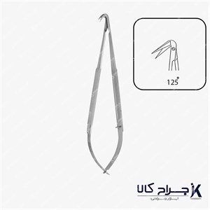 قیچی عروقی ۱۲۵درجه MARK 18cm