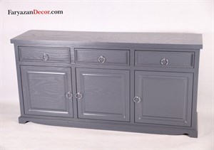 نمونه تولید شده میزکنسول  فریازان دکور مدل  molen_f