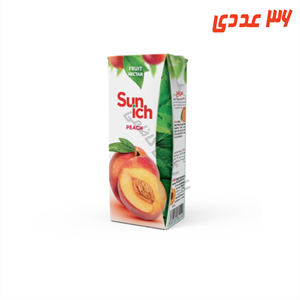 آبمیوه هلو پاکتی 200 میلی لیتر سن ایچ