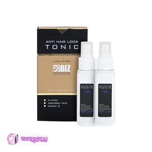 محلول تونیک ضد ریزش مو 100ml BIZ   تقویت فولیکولها و رشد سریع موهای جایگزین