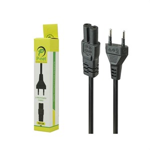 کابل برق 2 پین پکدار پی نت P-net طول 1 متر