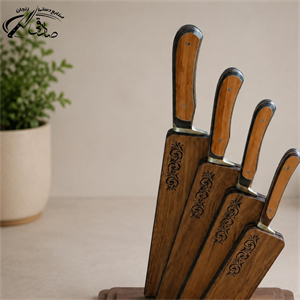 ست ۵پارچه چاقوی آشپزخانه سایز(۱،۲،۳،4)