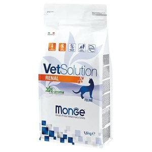 غذای خشک مونژه رنال بسته بندی یک ونیم کیلویی Monge Renal Cat Dry Food 1.5 kg