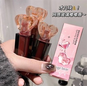رژلب مایع خیس سر قلبی پینترستی 𝘎𝘦𝘨𝘦 𝘣𝘦𝘢𝘳 🤎