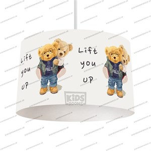 لوستر اتاق کودک طرح خرس تدی کد L-Bear-124
