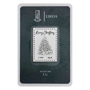 شمش نقره لیردا طرح کریسمس کد 999-5 