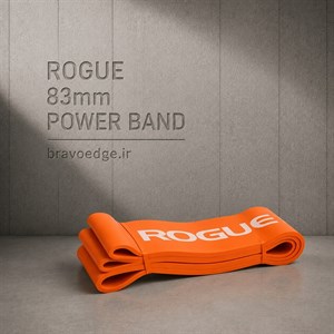 کش پاورباند Rogue رنگ نارنجی – پهنا ۸۳ میلی‌متر