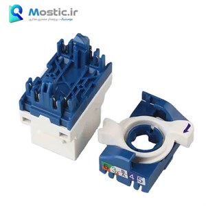 کیستون شبکه CAT6 UTP پیچی toolless مدل PKS