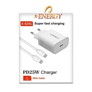 شارژر 25W ایکس انرژی مدل X-525C
