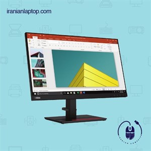مانیتور لنوو 24 اینچ فریم لس Lenovo P24q-20 QHD آکبند
