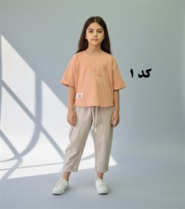 تیشرت شلوارک دخترانه فیل