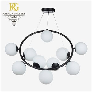 لوستر مولکولی 10 شعله حلقه ای کد MC10098