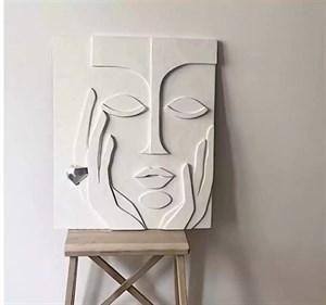 تابلو هنری مدرن با طراحی چهره