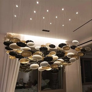 لوستر مدرن طرح حبابی