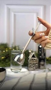 صافی دمنوش و چای کشویی شنگیا | استیل ۳۰۴ طرح زنگوله وارداتی