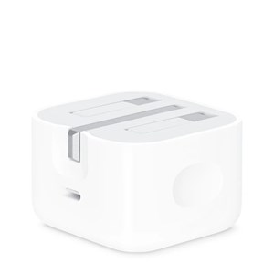 شارژر اپل 20 وات مدل 3 پین - اورجینال Apple 20 Watt B A Wall Charger