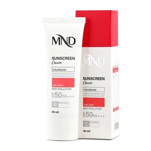 کرم ضد آفتاب با فاکتور حفاظتی ۵۰ (spf50) مناسب پوست خشک ام ان دی ۴۰ میلی لیتر