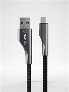 کابل شارژ سریع USB-A به تایپ سی 30 وات 1.2 متری SARURN سترن SC14C