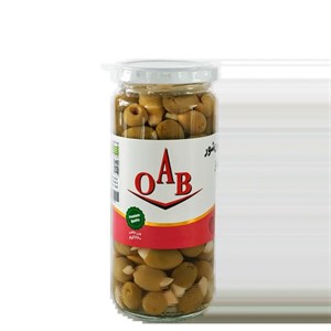 زیتون شور با مغز سیر ۵۰۰ گرمی
