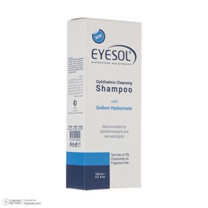 شامپو شست‌وشوی پلک و مژه آیسول مدل Ophthalmic حجم 125 میلی‌لیتر