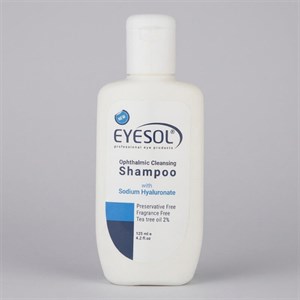 شامپو شست‌وشوی پلک و مژه آیسول مدل Ophthalmic حجم 125 میلی‌لیتر