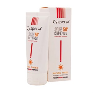 کرم ضدآفتاب رنگی سیسپرسا SPF50 مدل power bright NT ‌مناسب انواع پوست، حجم 50 میلی‌لیتر