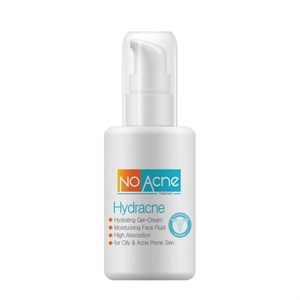ژل کرم آبرسان صورت نو آکنه مدل Hydracne مناسب برای پوست های چرب و آکنه‌دار حجم 80 میلی‌لیتر
