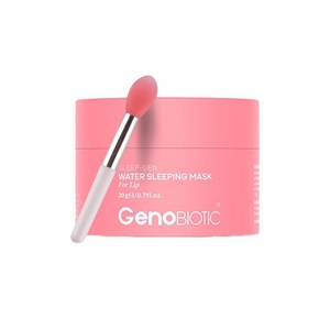 ماسک کرمی لب ژنوبایوتیک مدل SLEEP GEN وزن 20 گرم با گلیسیرین، نرم‌کننده، مرطوب‌کننده و آبرسان قوی، تسکین‌دهنده و آرامش‌بخش، مناسب انواع پوست و استفاده شبانه برای خانم‌ها و آقایان