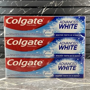 فروش عمده خمیر دندان سفید کننده کلگیت مدل Advanced WHITE حجم 100 میل