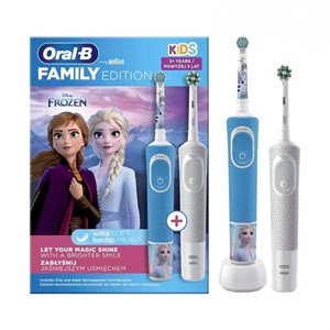 پک مسواک برقی خانواده اورال بی VITALITY PRO و DISNEY FROZEN
