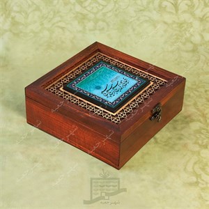 جعبه چوبی (طرح M3*1*20)-آجیل و خشکبار،دمنوش،گز و شکلات،کادو