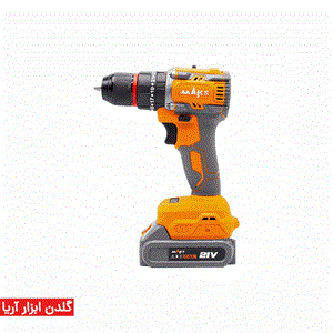 دریل شارژی دو دور چکشی 21 ولت (دوباطری) براشلس مکس مدل DB3