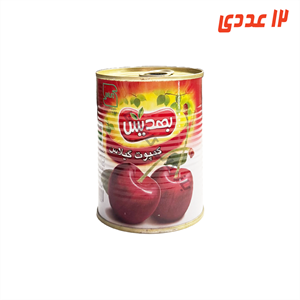 کمپوت گیلاس قوطی 350 گرم بهدیس