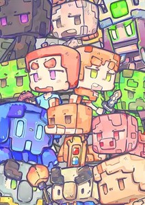 متال پوستر بازی Minecraft کد N401