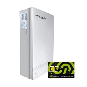 مودم فضای باز TD-LTE/4G ایر مستر مدل AirMaster 3000M CARIN به همراه سیم کارت مبین نت با بسته 100 گیگ شش ماهه