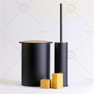 سطل و فرچه استوانه دربادبزنی
