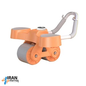 چرخ تمرین و رولر شکم آیجویر AW02 | قابل حمل و طراحی دوتایی چرخ
