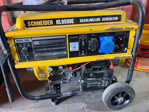 موتور برق 8 کیلو وات دوگانه سوز (گاز شهری و بنزین) استارتی تک فاز و سه فاز اشنایدر مدل HL9500E
