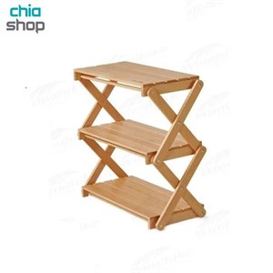 میز شلف تاشو چوبی نیچرهایک مدل CNH22JU002 (قسطی)-(پس کرایه)
