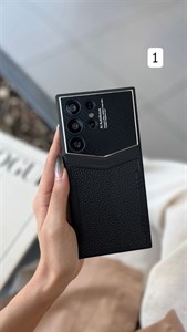 قاب طرح VERTU چرم گوشی سامسونگ S23 الترا