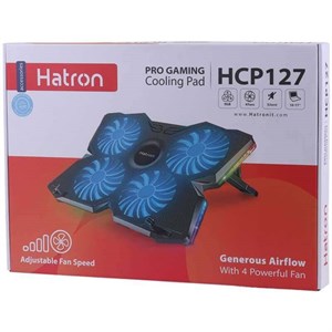 کول پد لپ تاپ گیمینگ 4 فن هترون Hatron HCP127