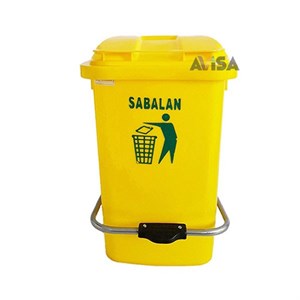 سطل زباله بیمارستانی 12 لیتری