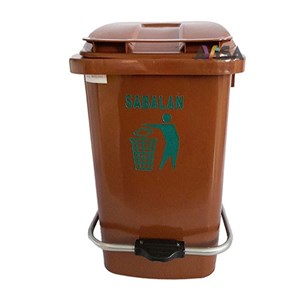 سطل زباله بیمارستانی 40 لیتری