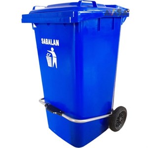 سطل زباله پدال دار 240 لیتری